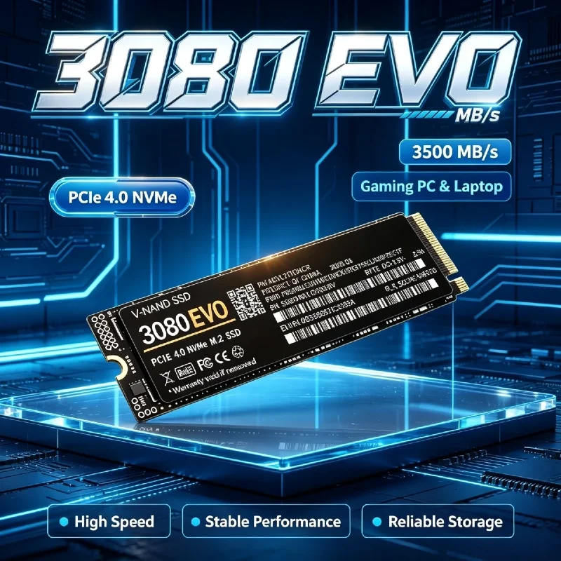 M.2 Nvme 4Tb Pcie 4.0 Ssd - 3080 EVO 1TB 2TB 4TB M.2
