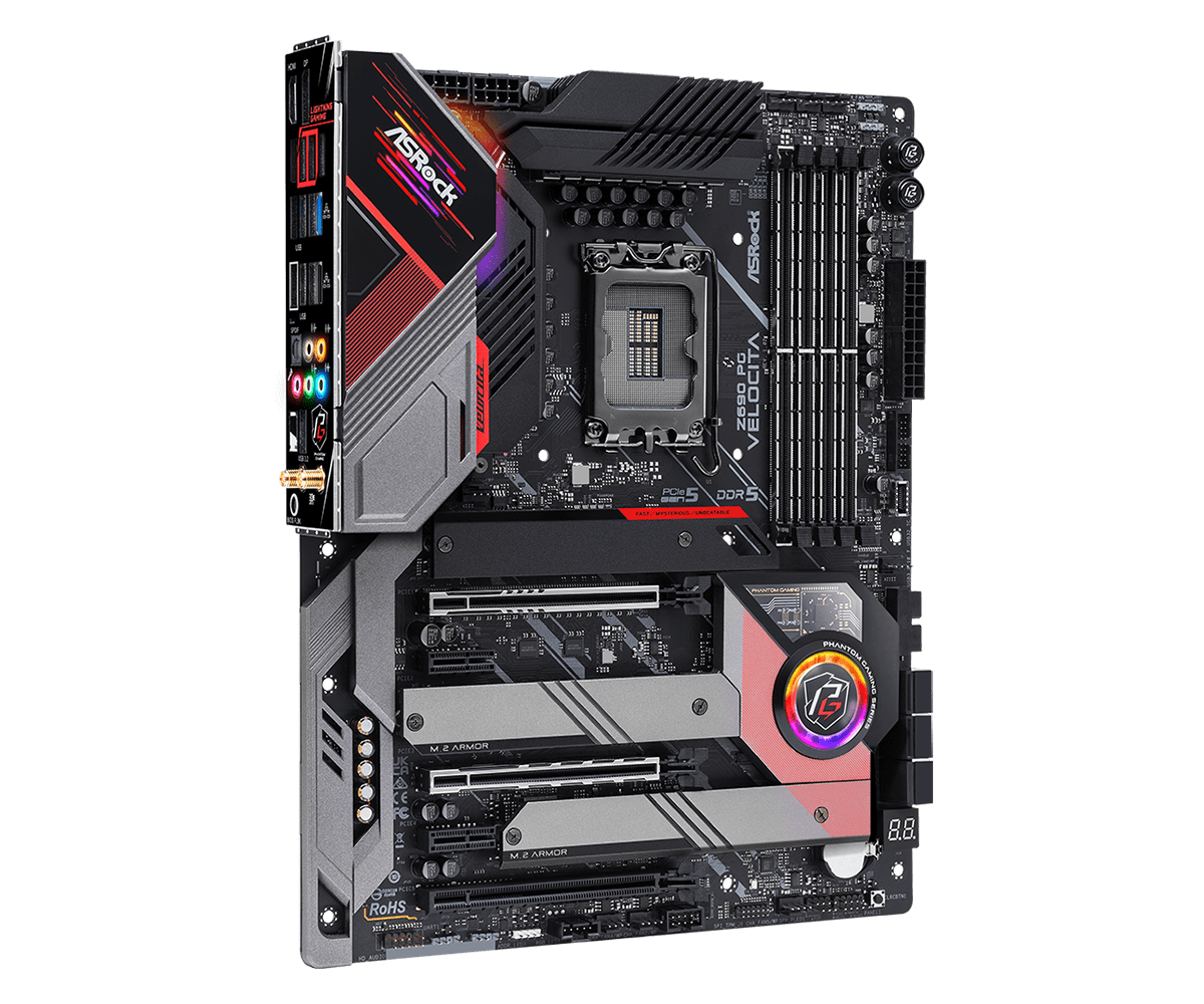 Asrock Z690 PG VELOCITA Mother - Lga 1700 Ddr5 Itx Motherboard 评论和价格