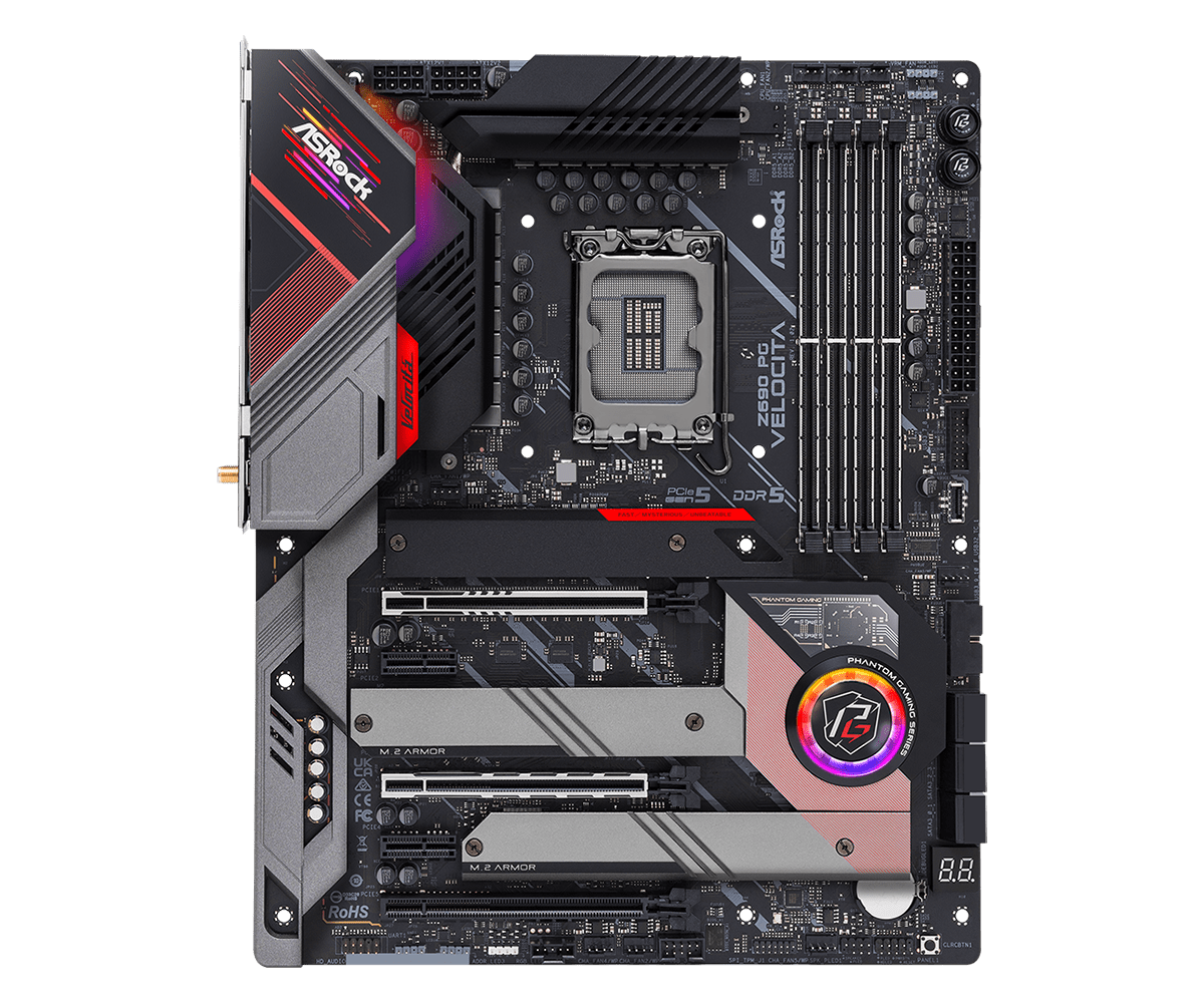 Asrock Z690 PG VELOCITA Mother - Lga 1700 Ddr5 Itx Motherboard 评论和价格