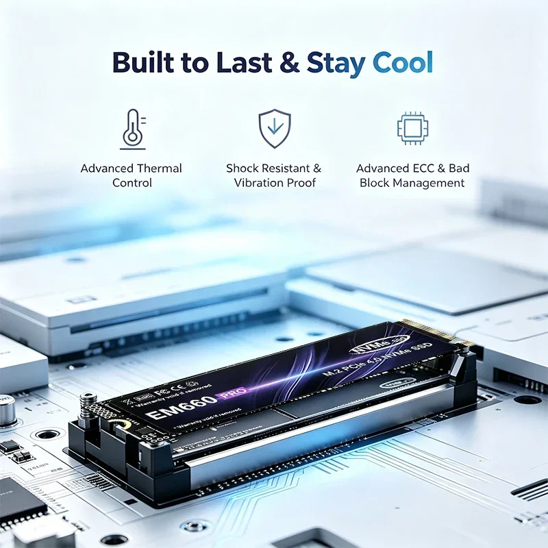 EM660 M.2 NVMe PCIe 4.0 SSD 50 - M.2 Nvme 4Tb Pcie 4.0 Ssd 评论和价格