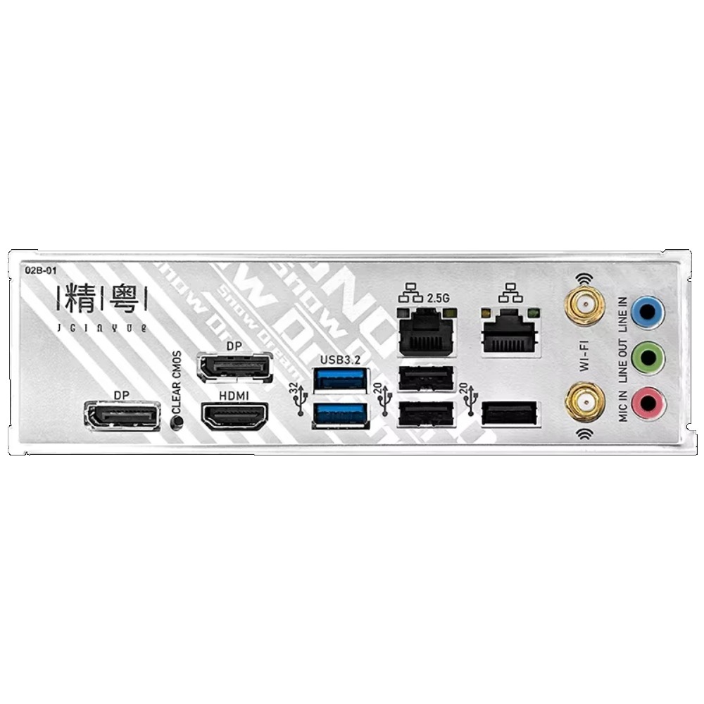 JGINYUE  B760i-Snow Dream  Mot - Lga 1700 Ddr5 Itx Motherboard 评论和价格