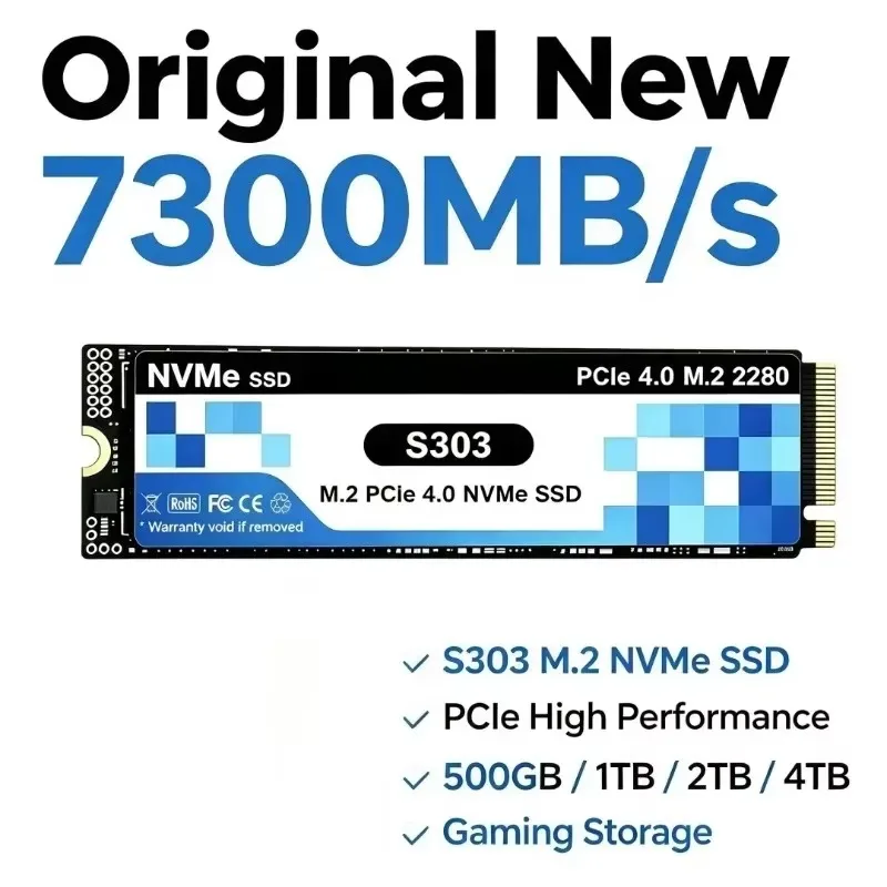 Original S303 M.2 NVMe Interna - M.2 Nvme 4Tb Pcie 4.0 Ssd 评论和价格