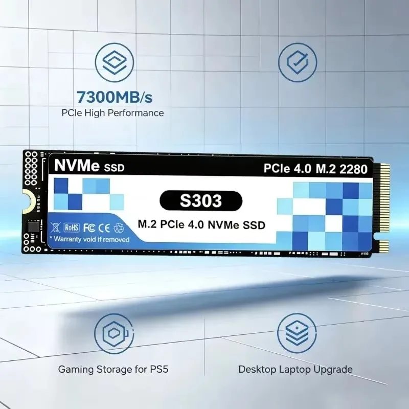 Original S303 M.2 NVMe Interna - M.2 Nvme 4Tb Pcie 4.0 Ssd 评论和价格