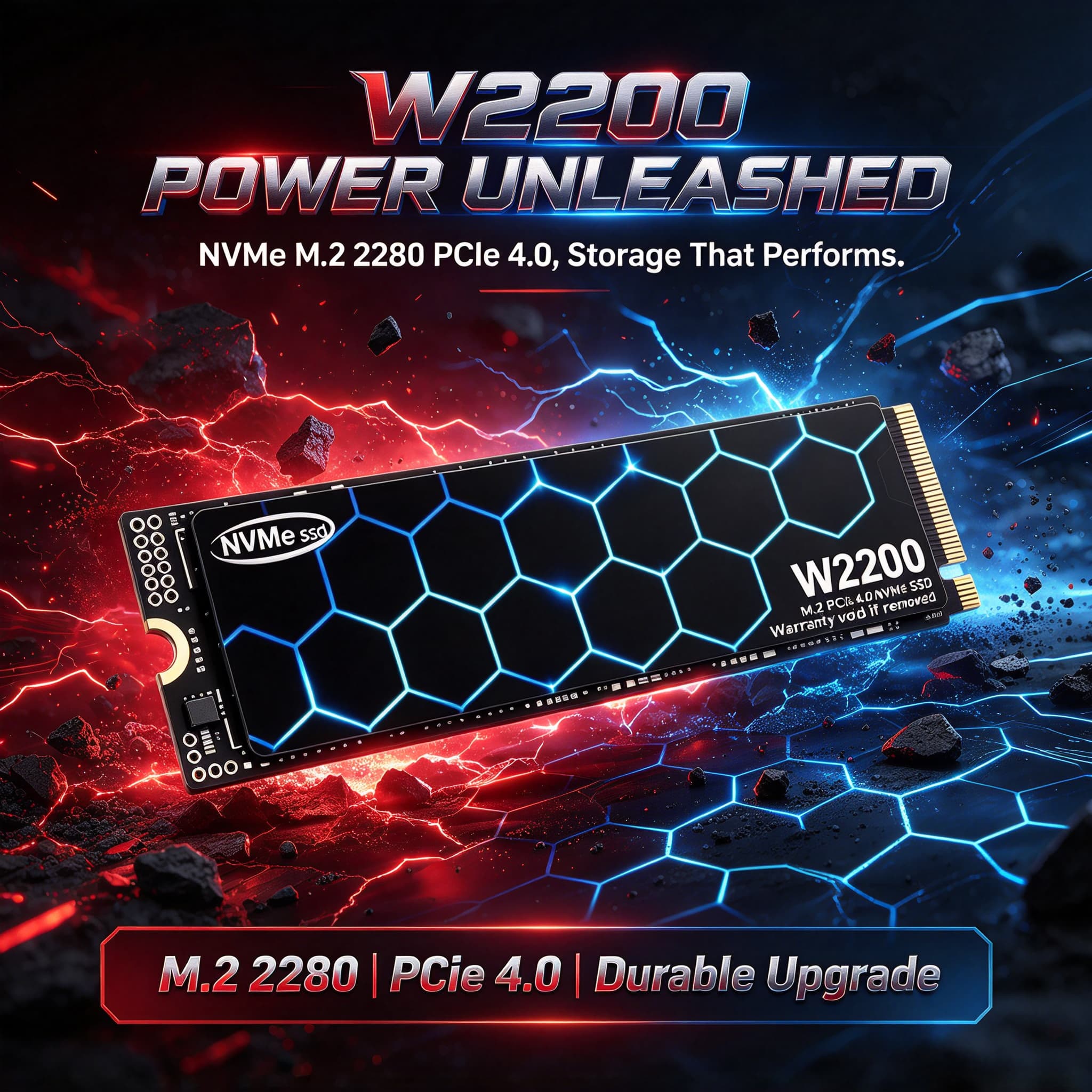 2026 New Fast Speed W2200 High - M.2 Nvme 4Tb Pcie 4.0 Ssd 评论和价格