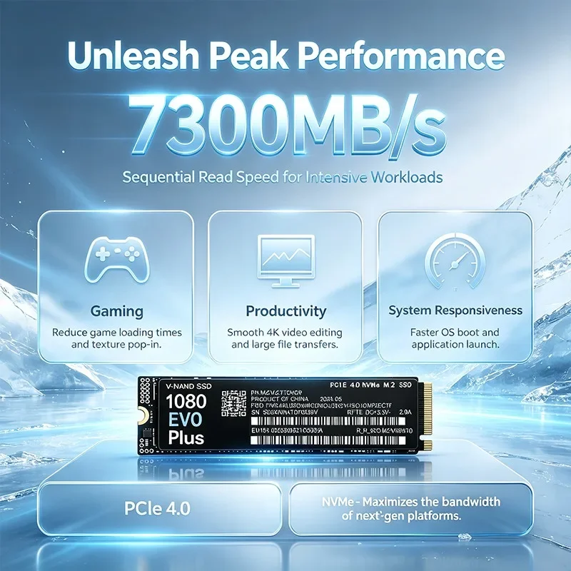 High Speed Original NEW 1080 E - M.2 Nvme 4Tb Pcie 4.0 Ssd 评论和价格