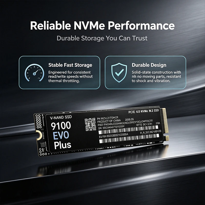9100 EVO PLUS M.2 NVMe SSD – L - M.2 Nvme 4Tb Pcie 4.0 Ssd 评论和价格