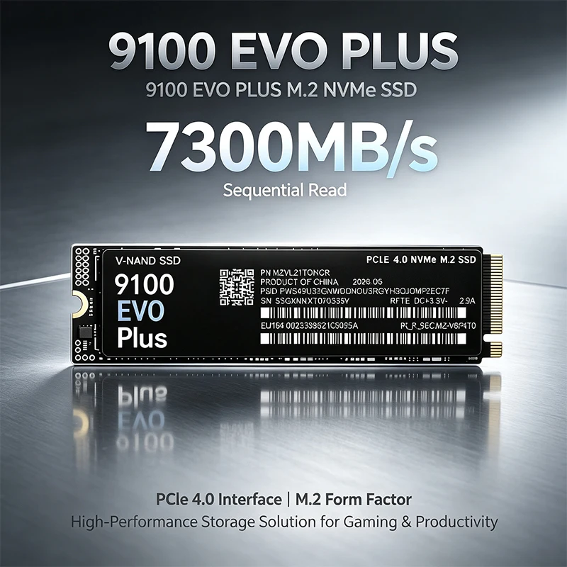 9100 EVO PLUS M.2 NVMe SSD – L - M.2 Nvme 4Tb Pcie 4.0 Ssd 评论和价格