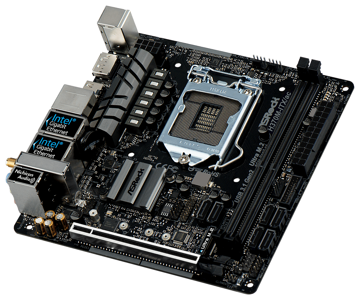 ASRock H370M-ITX/ac Mini-ITX m - B650 Itx Motherboard Wifi 评论和价格