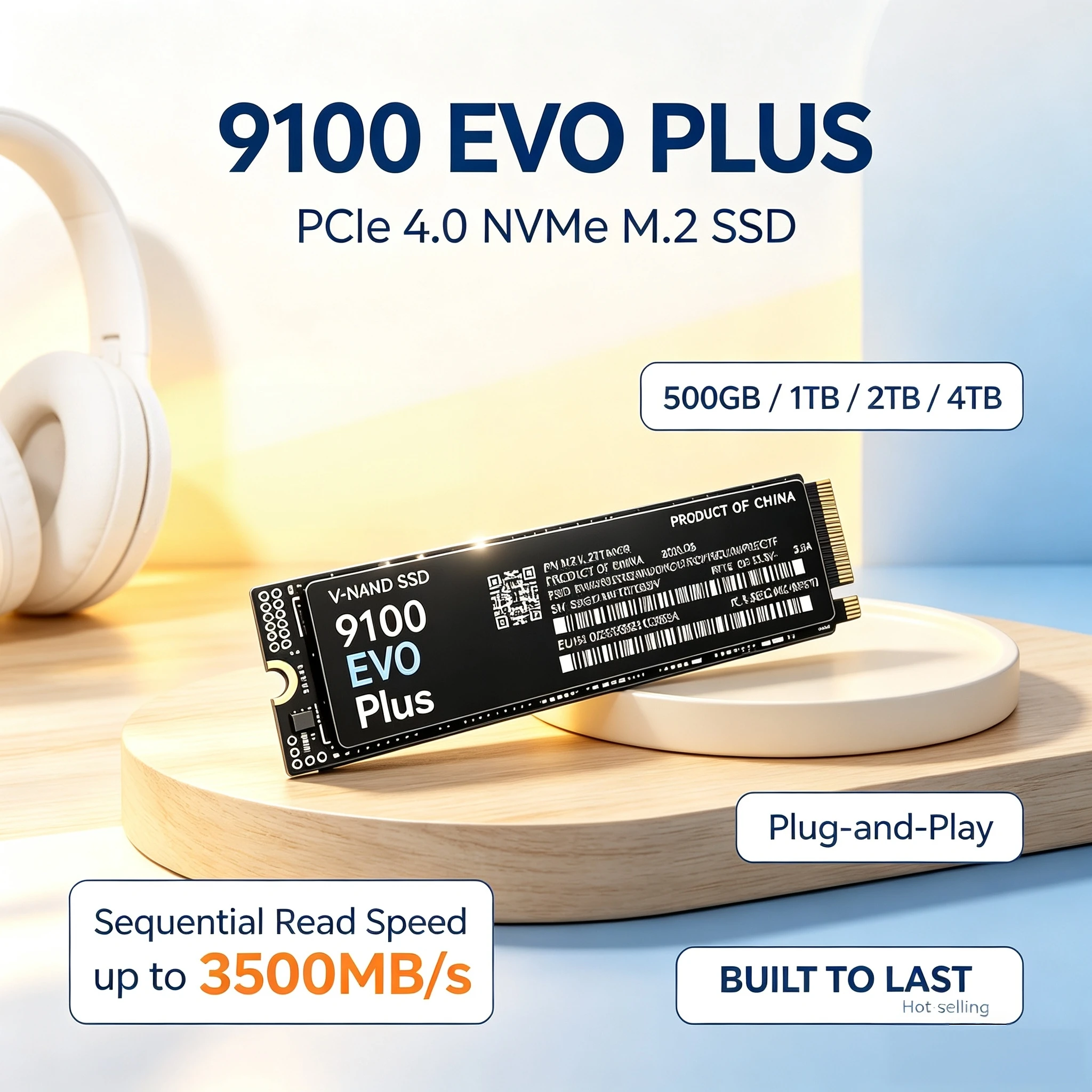 9100 EVO PLUS M.2 NVMe SSD Loa - M.2 Nvme 4Tb Pcie 4.0 Ssd 评论和价格