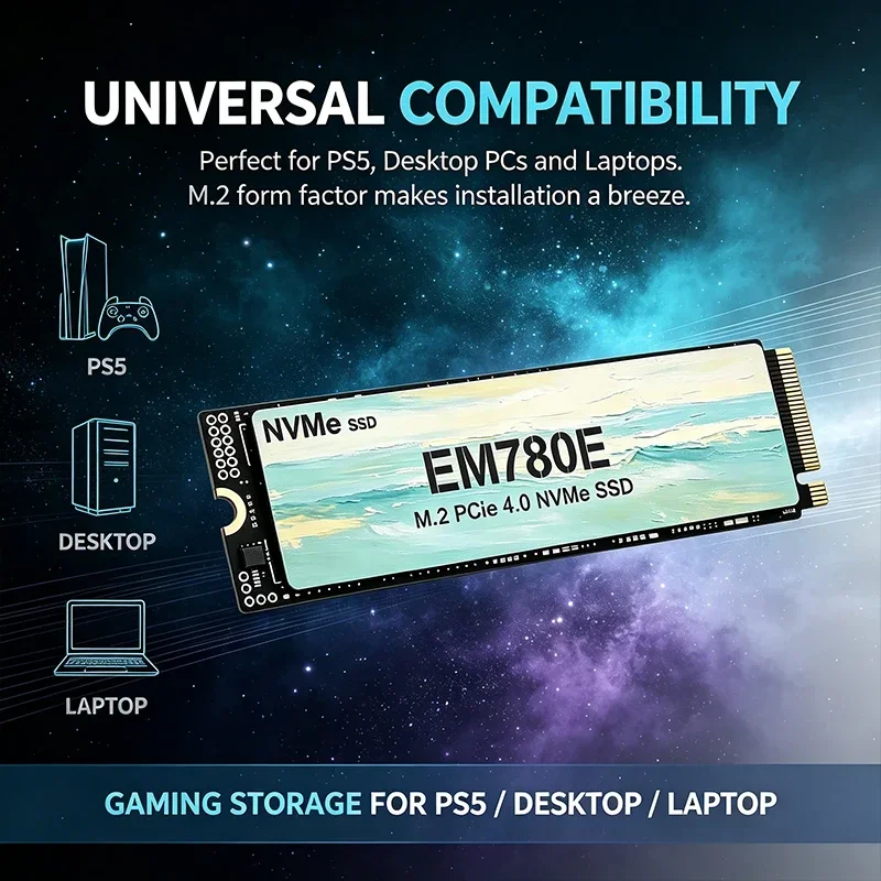 EM780E M.2 NVMe PCIe 4.0 Inter - M.2 Nvme 4Tb Pcie 4.0 Ssd 评论和价格