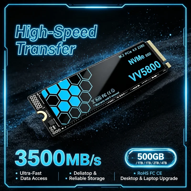 VV5800 500GB 1TB 2TB 4TB PCIe  - M.2 Nvme 4Tb Pcie 4.0 Ssd 评论和价格
