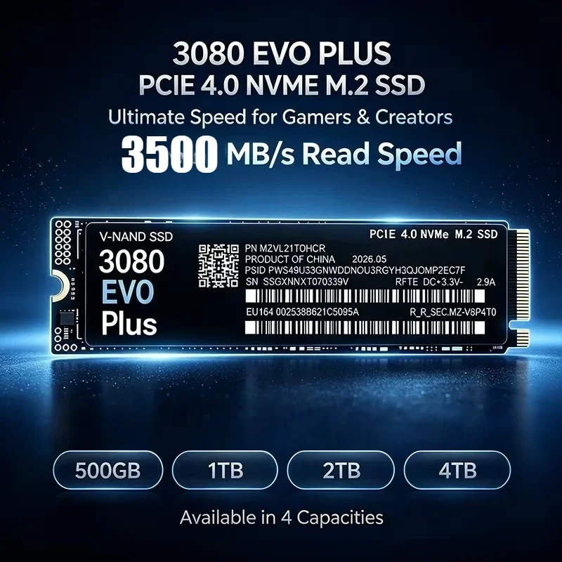 3080 EVO Plus 1TB 2TB 4TB M.2  - M.2 Nvme 4Tb Pcie 4.0 Ssd 评论和价格