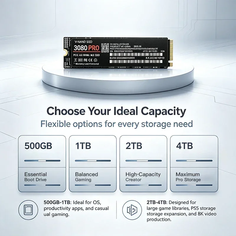Internal Solid State Drive 308 - M.2 Nvme 4Tb Pcie 4.0 Ssd 评论和价格